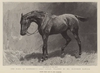 The winner of the Derby, The Earl of Rosebery